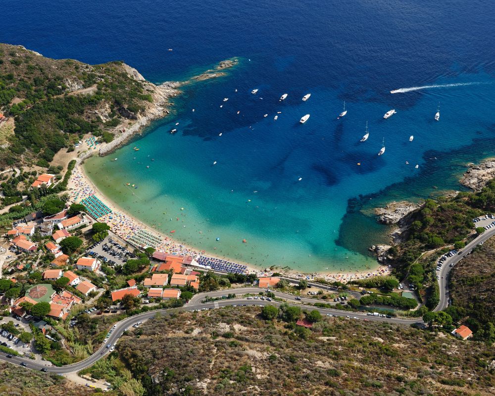 isola d'elba spiaggia cavoli